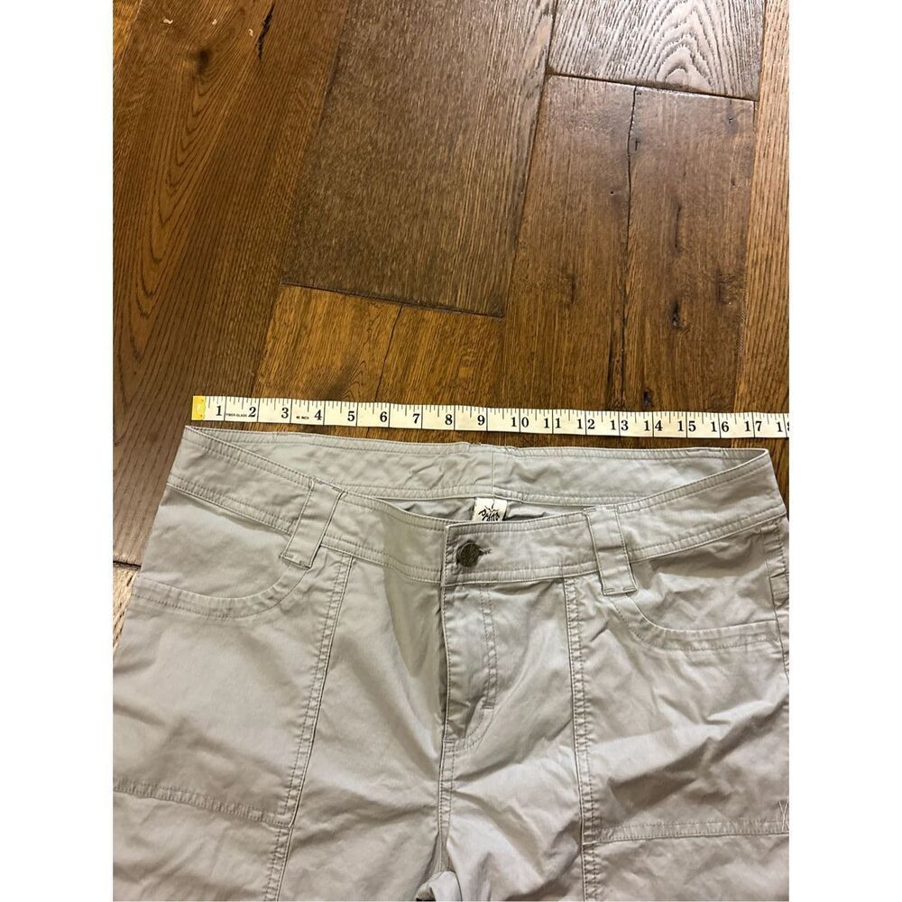 Prana gray pants trousers 12 lightweight - Picture 6 of 9